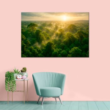 Quadro Respiração do Mundo