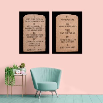 Painel duplo A Lei que Permanece