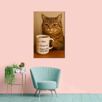 Quadro Agora Você Pode Falar