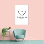 Quadro O Amor que Permanece