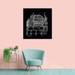 Quadro Silêncio Sob a Chuva